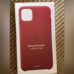 Apple iPhone 11 Pro Max  Leather case